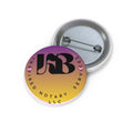 JNB Monogram Gradient Pin Button | Custom Pin Buttons