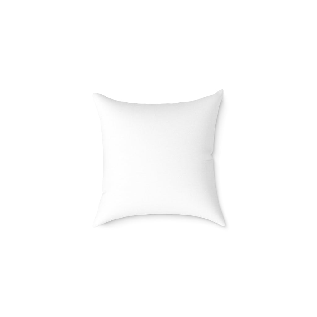 Love Is Gold Square Throw Pillow — Elegant Script Accent for Valentine’s Day & Home Decor