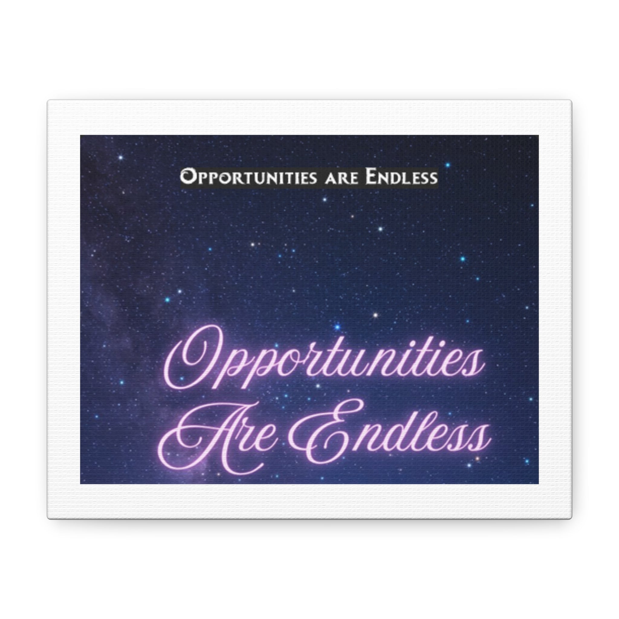 Opportunities Are Endless Canvas