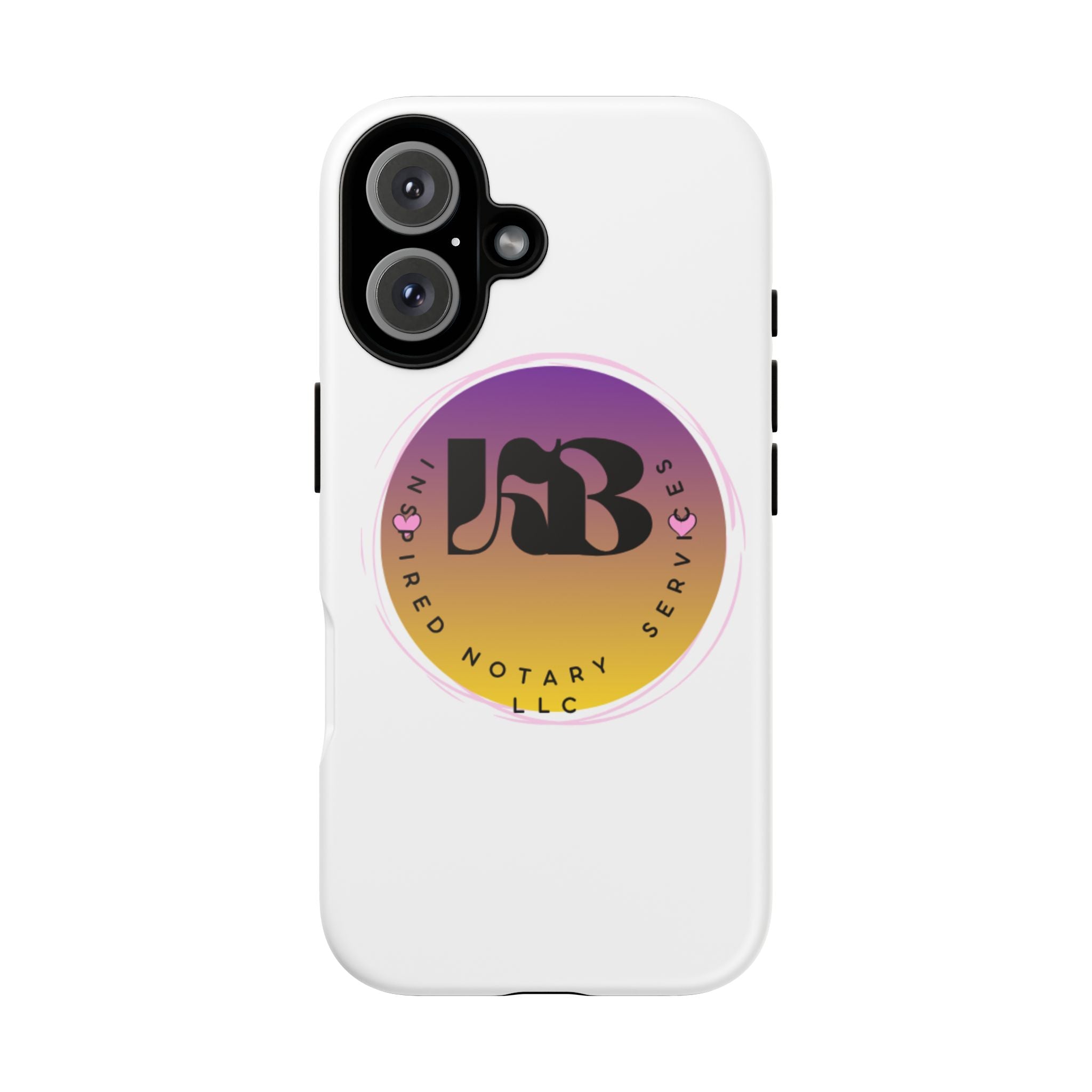 J&B Inked Notary Services Logo Phone Case | Tough Case