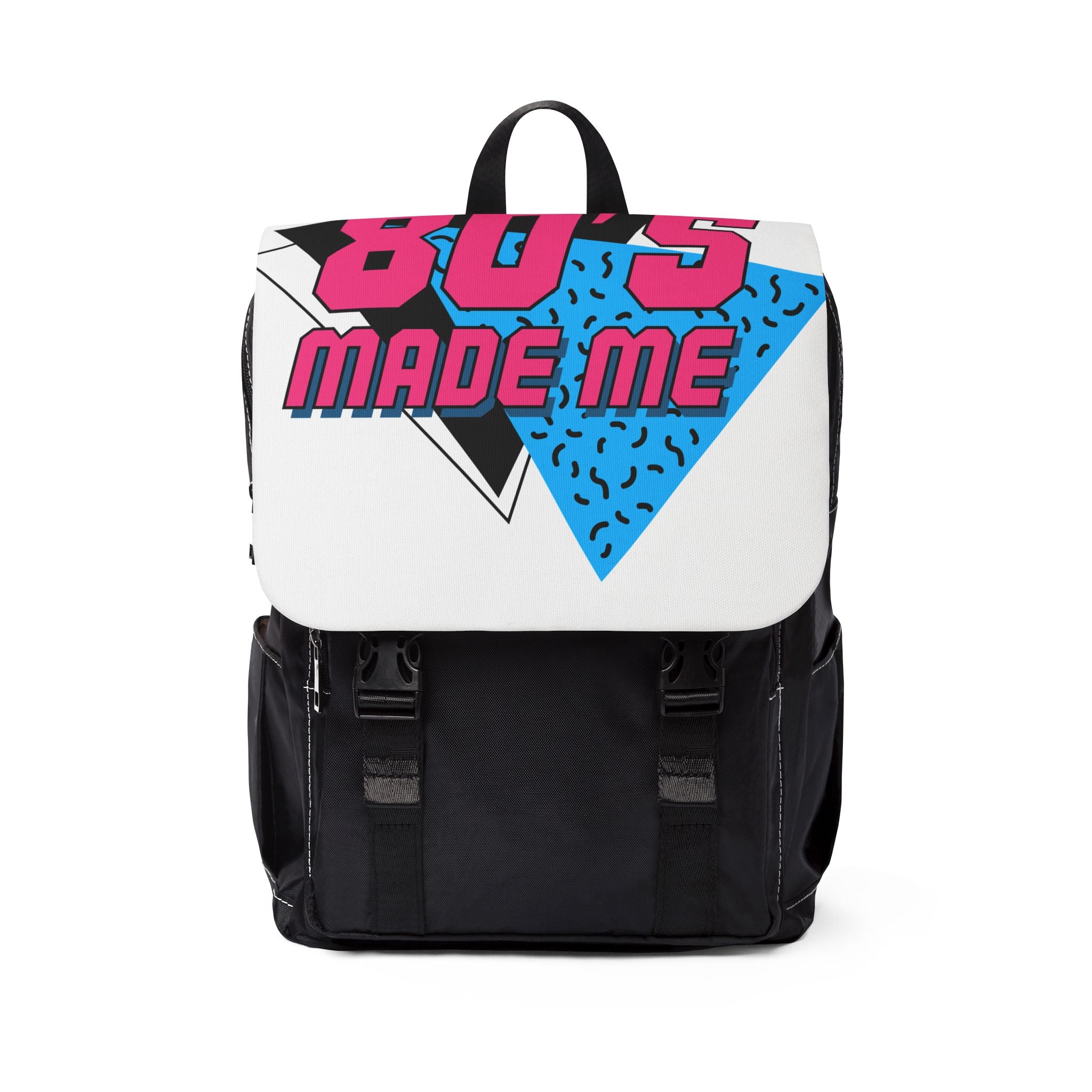 80s Made Me Backpack | Retro 1980s Geometric Design