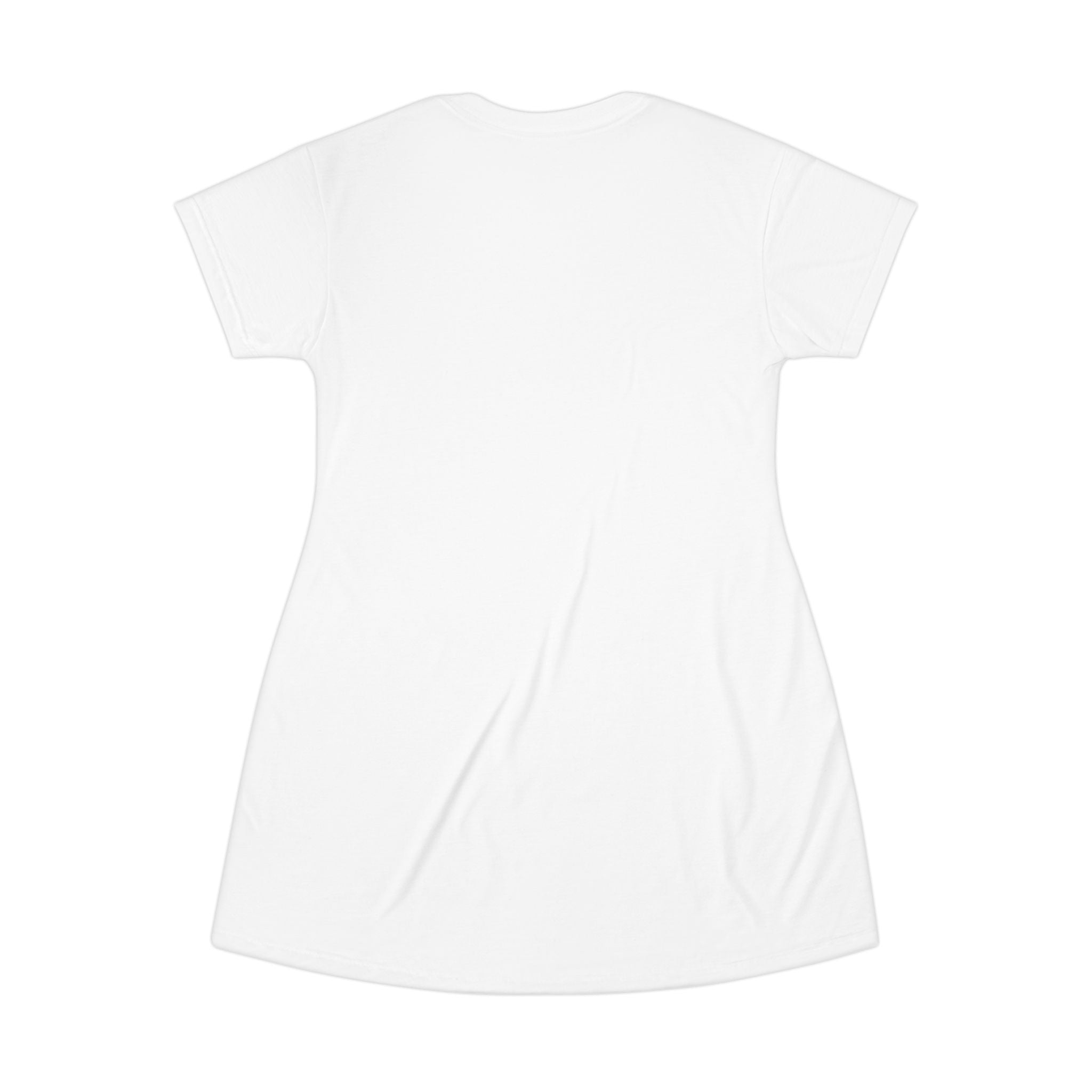 Sunset Gradient Logo T-Shirt Dress | Round Emblem