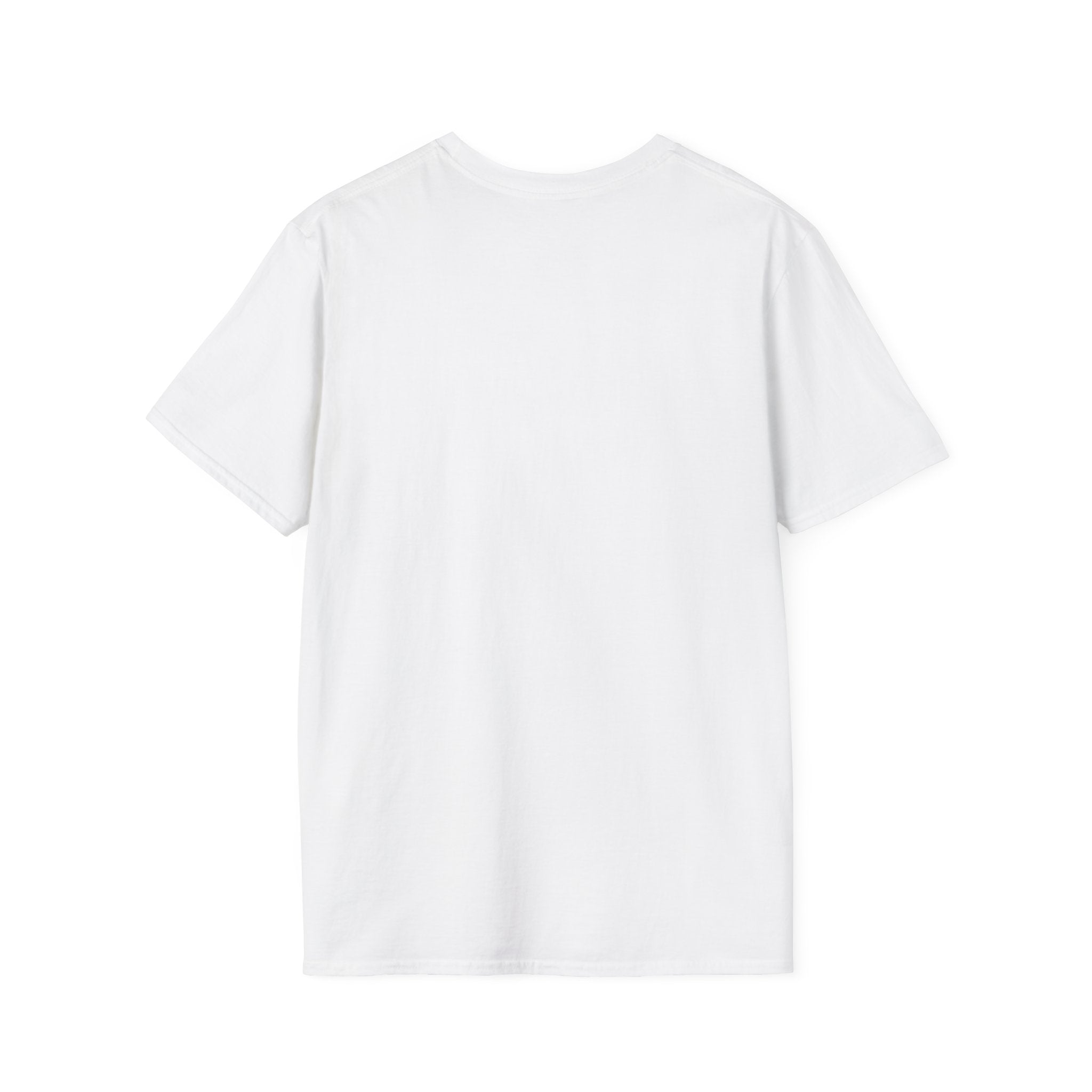 Retro Sunset Logo T-Shirt | Gradient Circle Brand Emblem