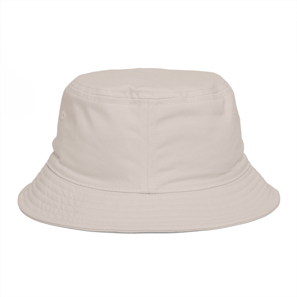 Bucket Hat — Retro Sunset Logo Bucket Hat