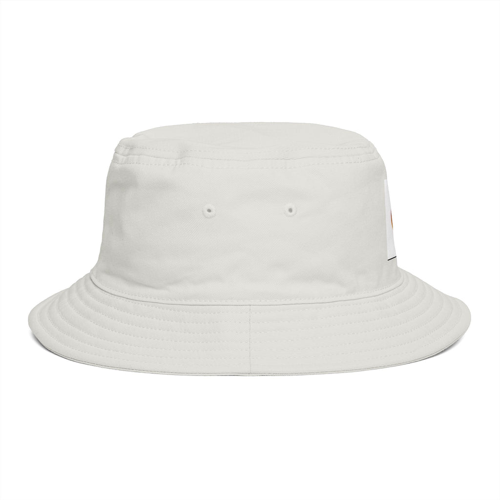 Bucket Hat — Retro Sunset Logo Bucket Hat