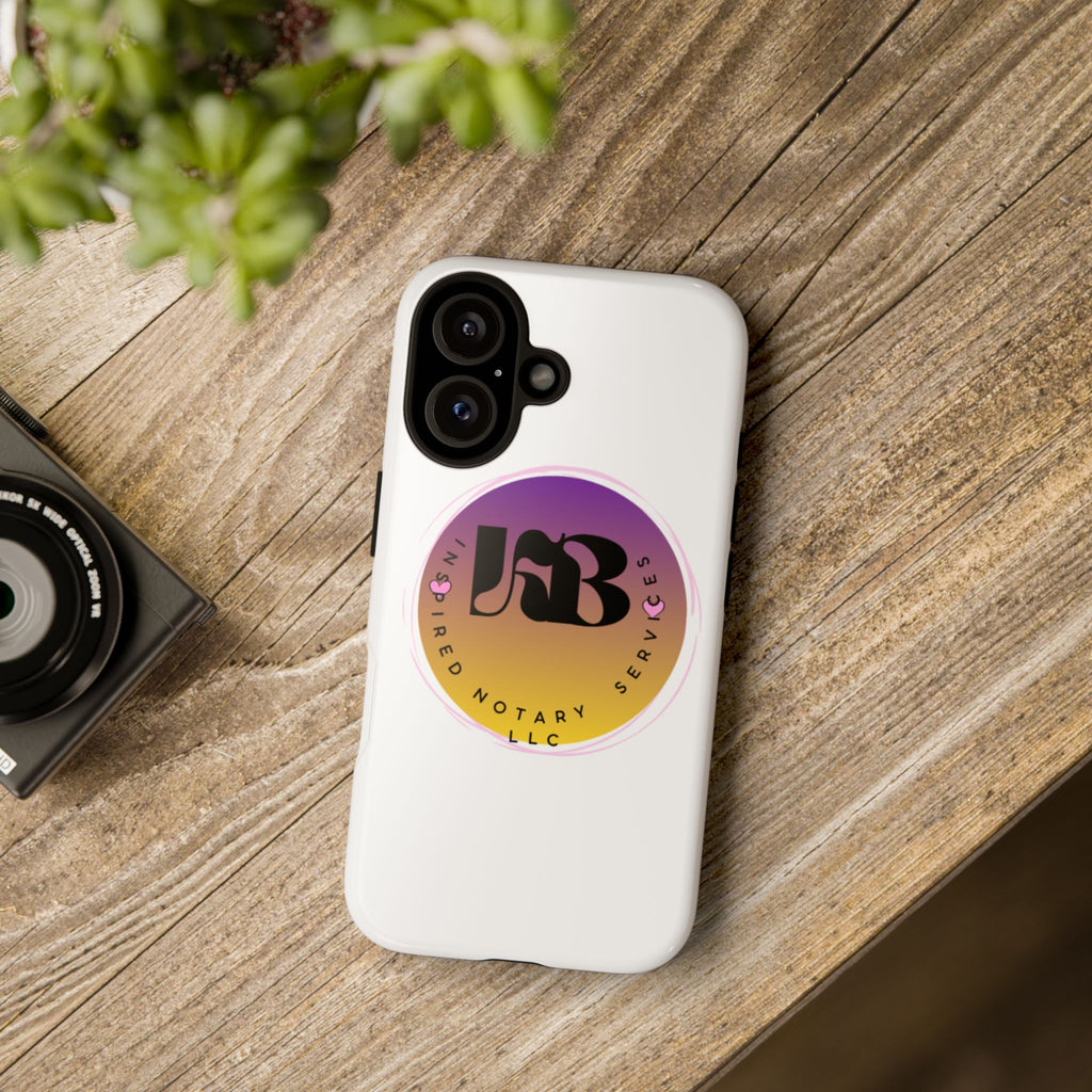 J&B Inked Notary Services Logo Phone Case | Tough Case