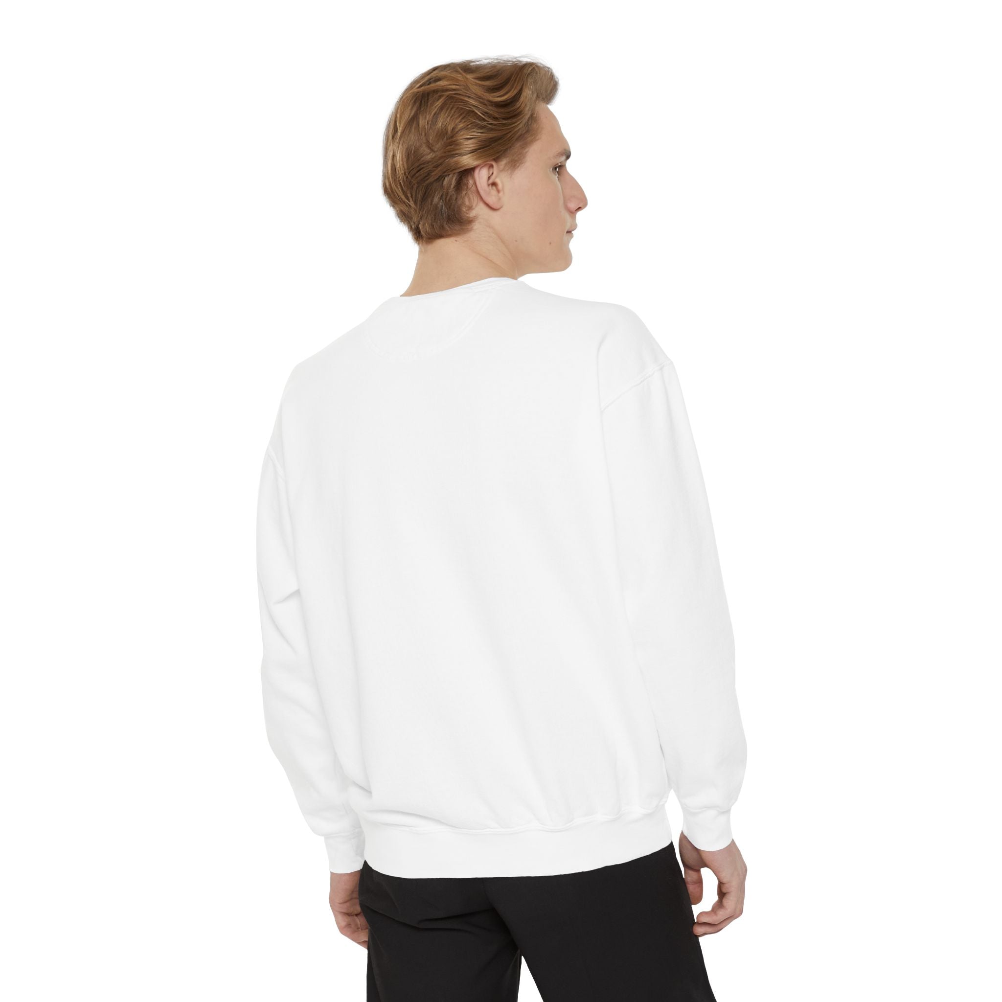 Sunset Gradient Circle Logo Sweatshirt | Retro F3 Badge