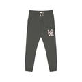 LOVE floral stacked design Sweatpants | cozy joggers, heart script