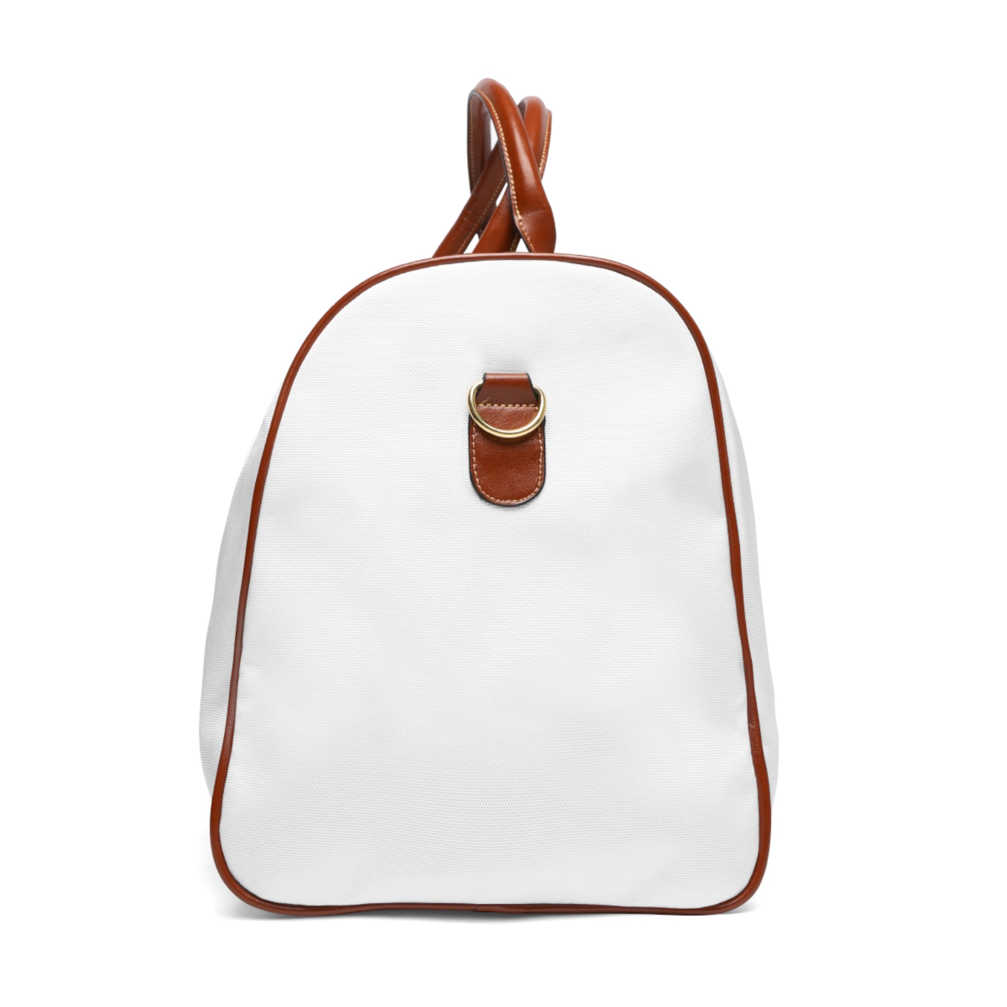 Love Is Gold Waterproof Travel Bag – Gold Script Weekender Duffle