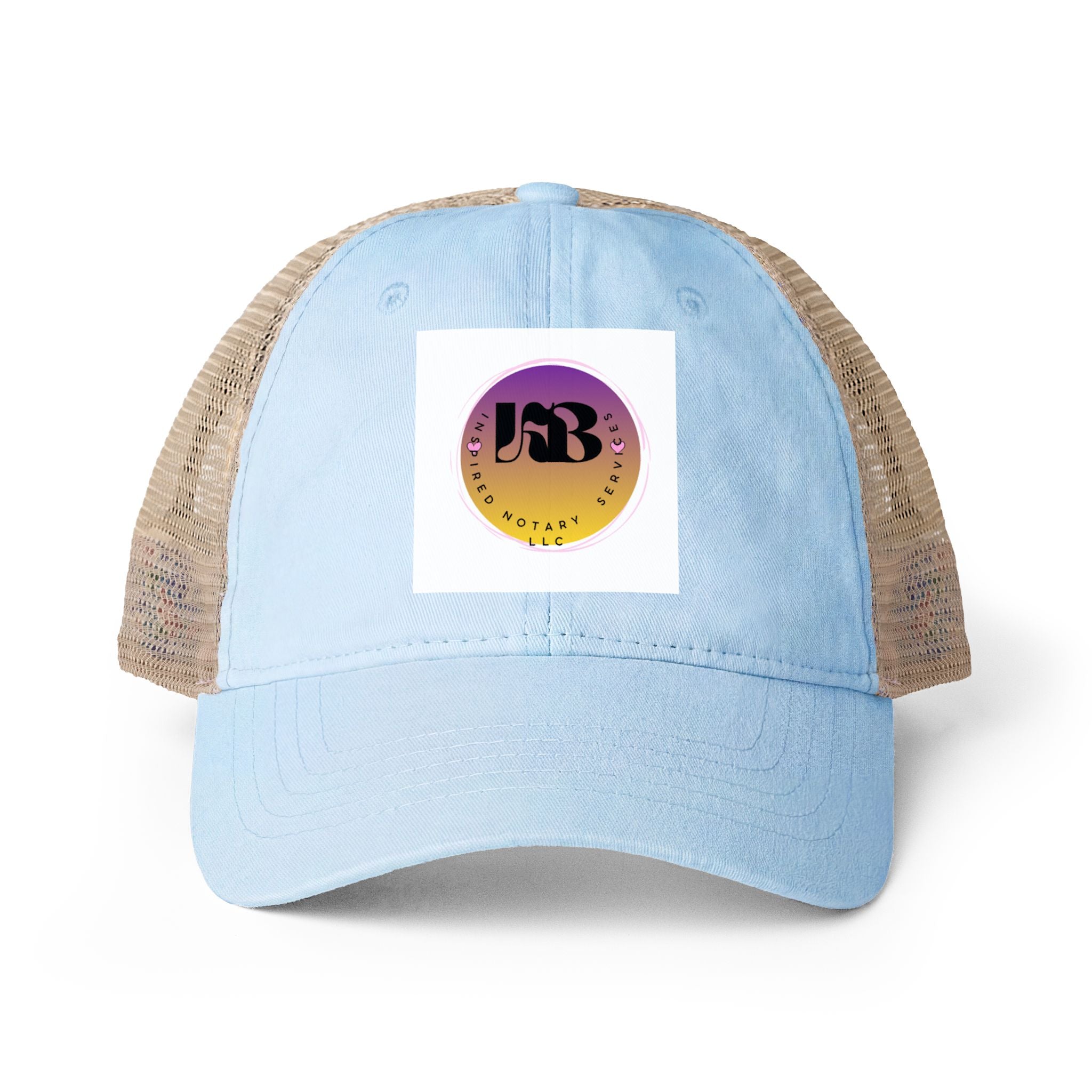 Women's Washed Mesh-Back Cap