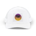 JFB Sunset Logo Snapback Cap | Gradient Circle Trucker Hat