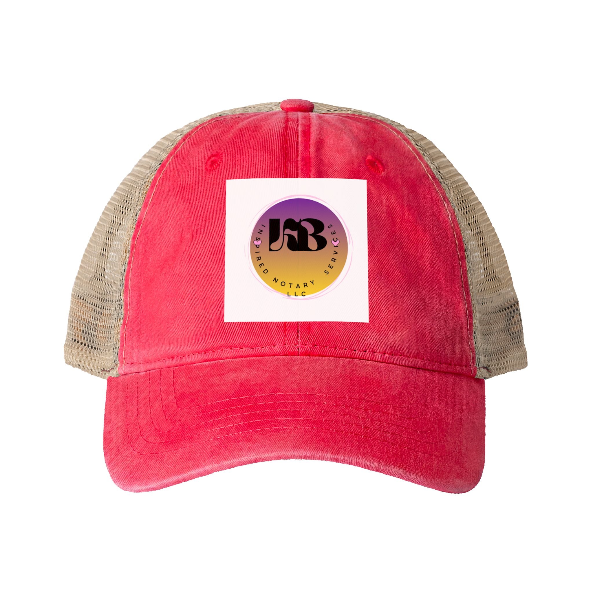 Women's Washed Mesh-Back Cap