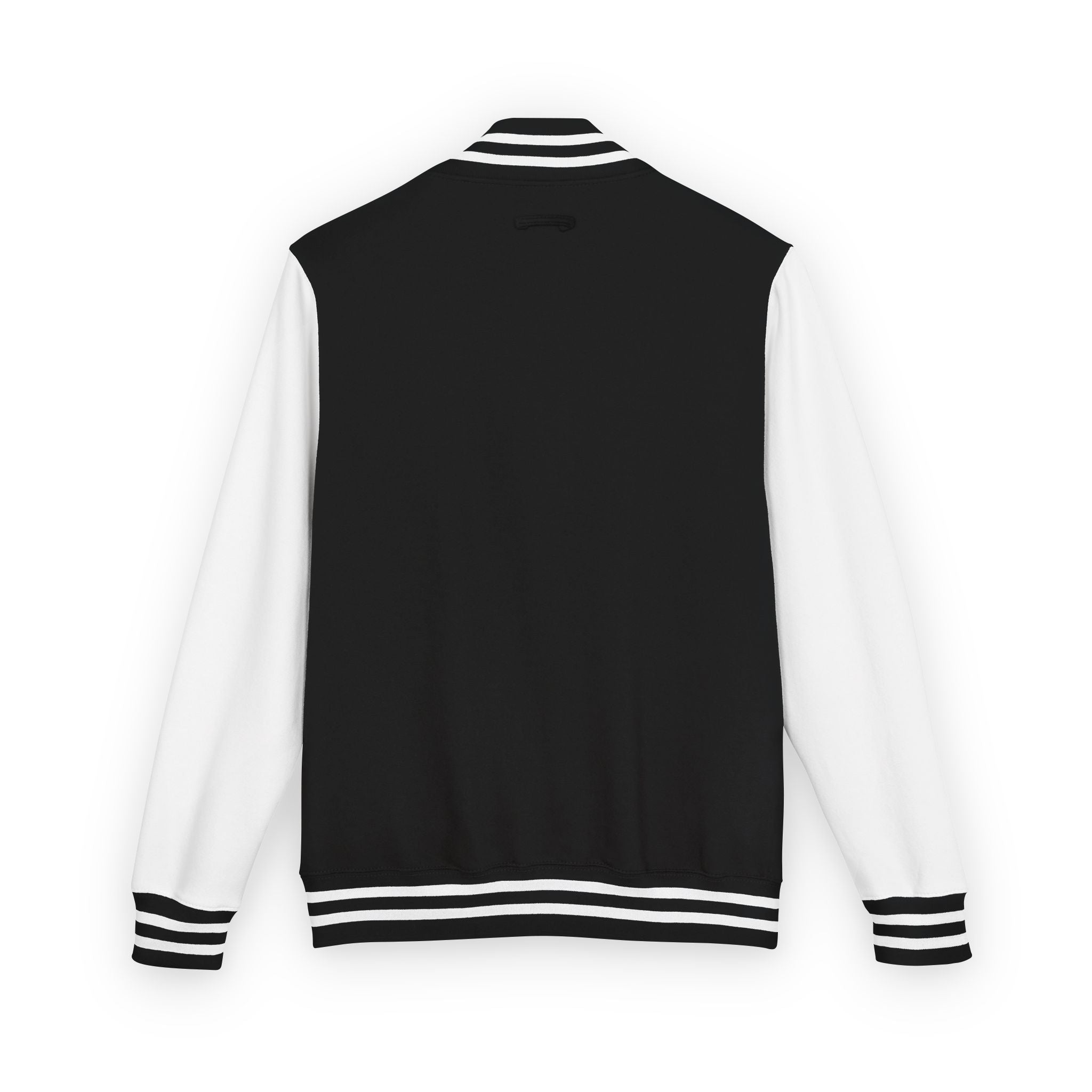 Purple Smiley Face Patch Letterman Jacket | Retro Emoji Varsity Jacket