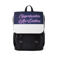 Opportunities Are Endless Backpack | Inspirational Quote Shoulder Backpack