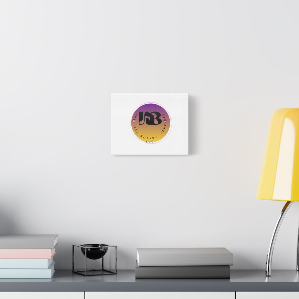 JRB Gradient Circle Logo Canvas