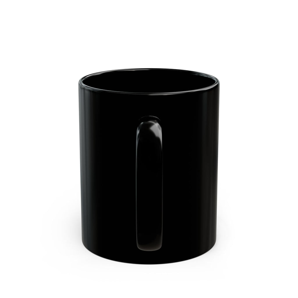 Gradient Circle Logo Black Mug | 11oz & 15oz