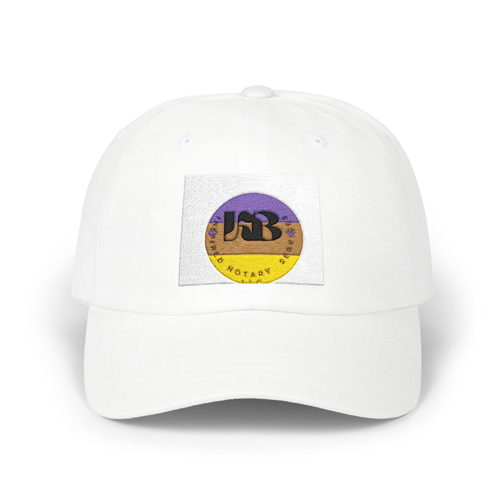 Retro Sunset Surf Circle Classic Dad Cap | Vintage Beach Logo Cap