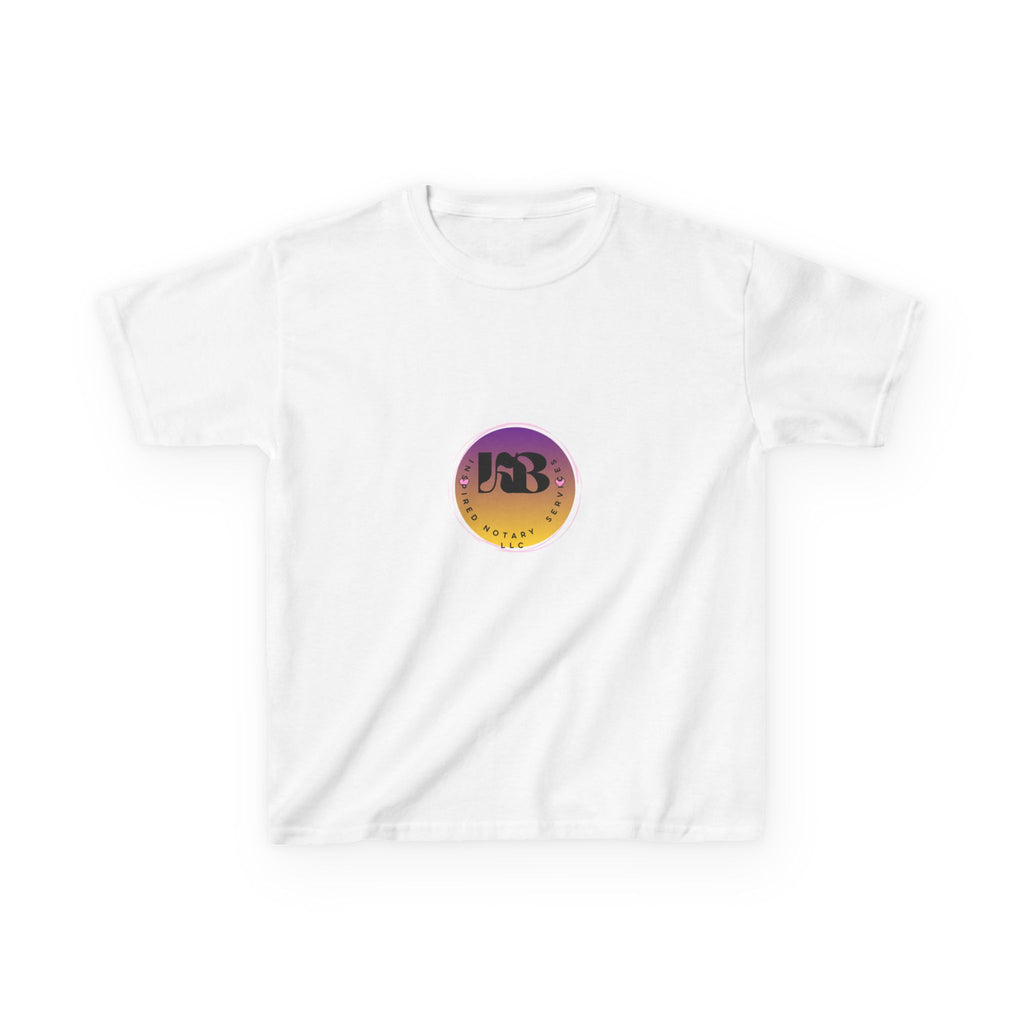Sunset Circle Logo Kids Tee | Gradient Retro Badge