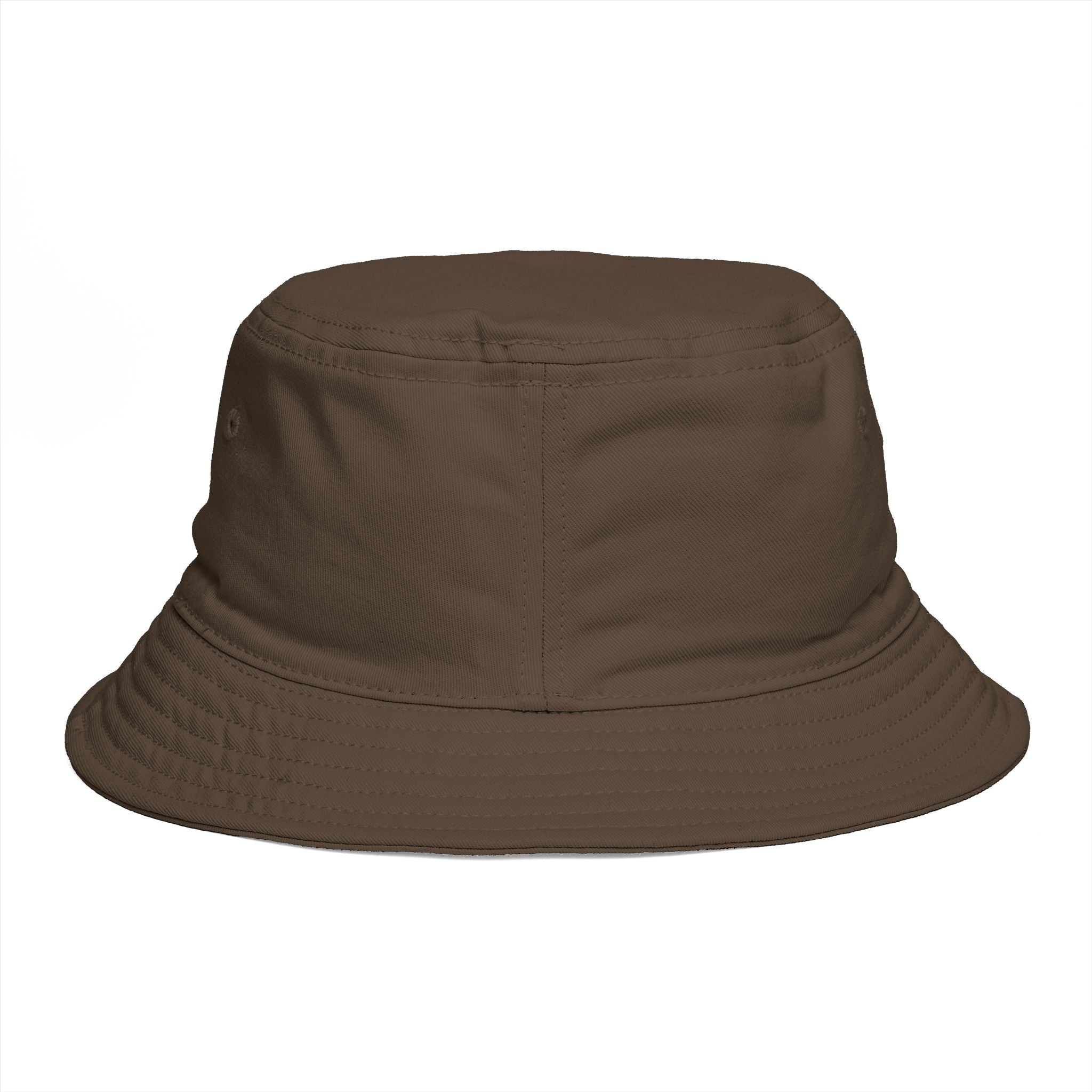 Bucket Hat — Retro Sunset Logo Bucket Hat