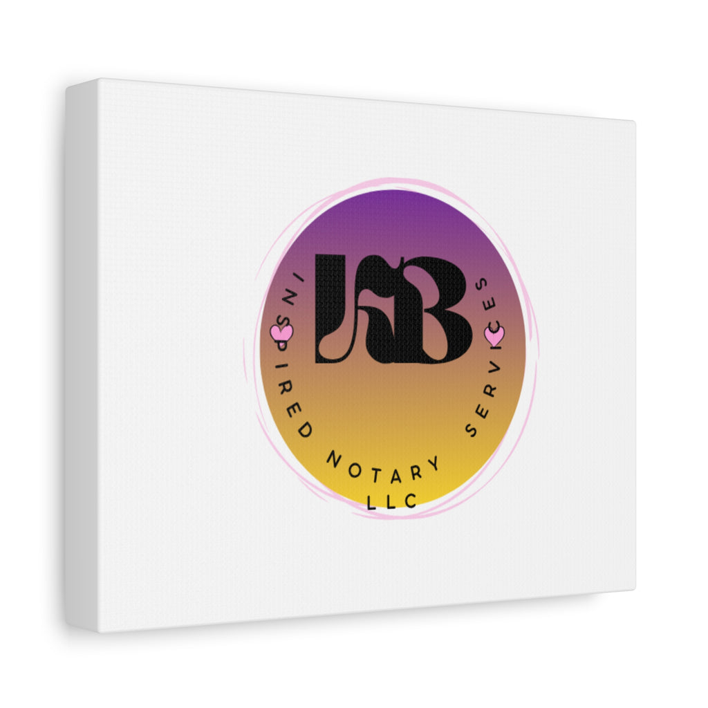JRB Gradient Circle Logo Canvas