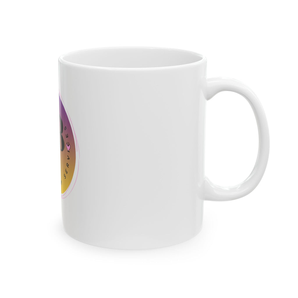 JAB Gradient Logo Mug | Ceramic Coffee Cup 11oz or 15oz