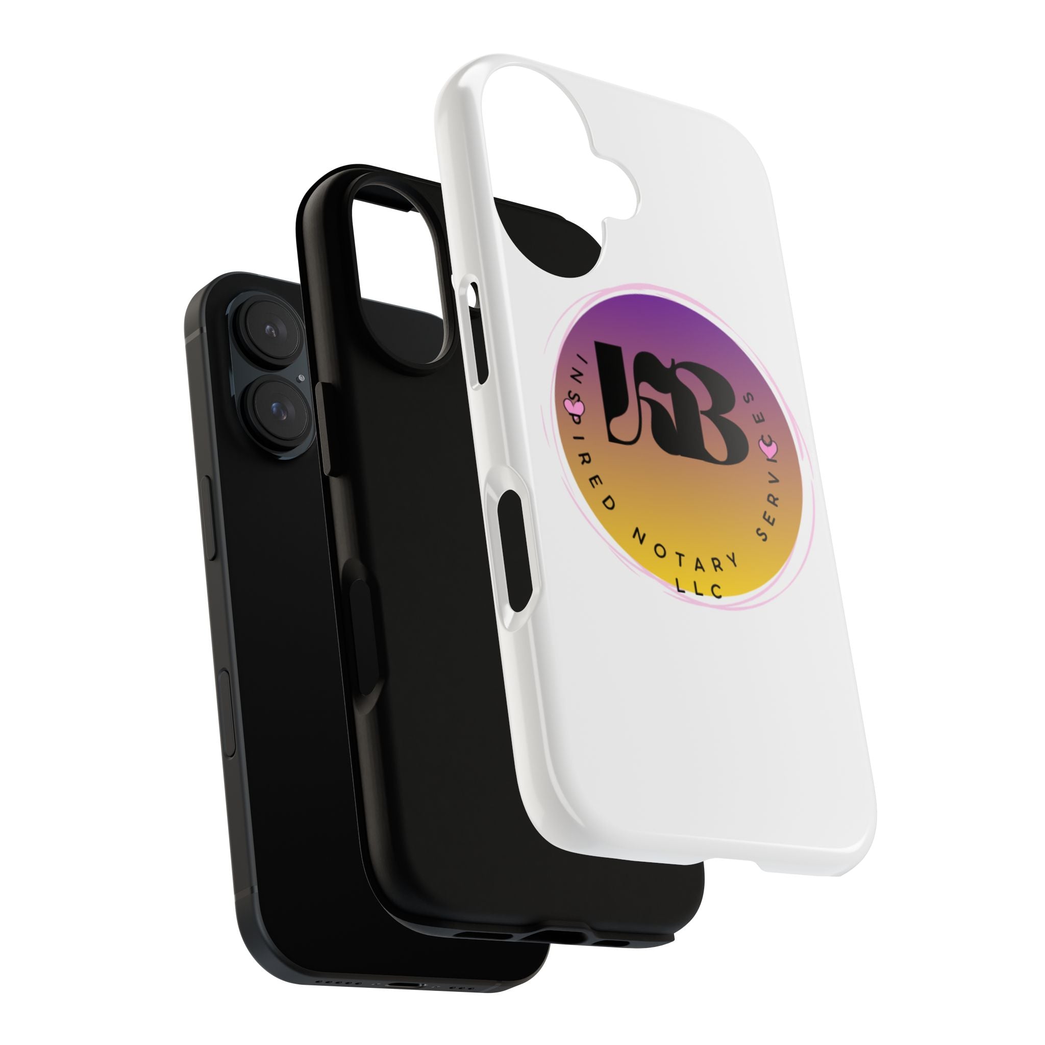 J&B Inked Notary Services Logo Phone Case | Tough Case