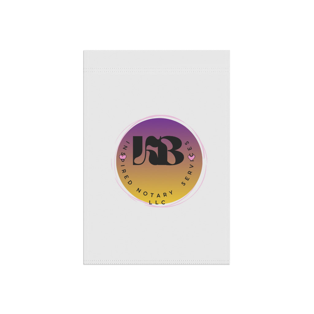 Gradient Round Logo Garden & House Banner | Notary Service Emblem
