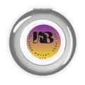 Compact Travel Mirror — Gradient Logo Pocket Mirror (Ired Notary Services)