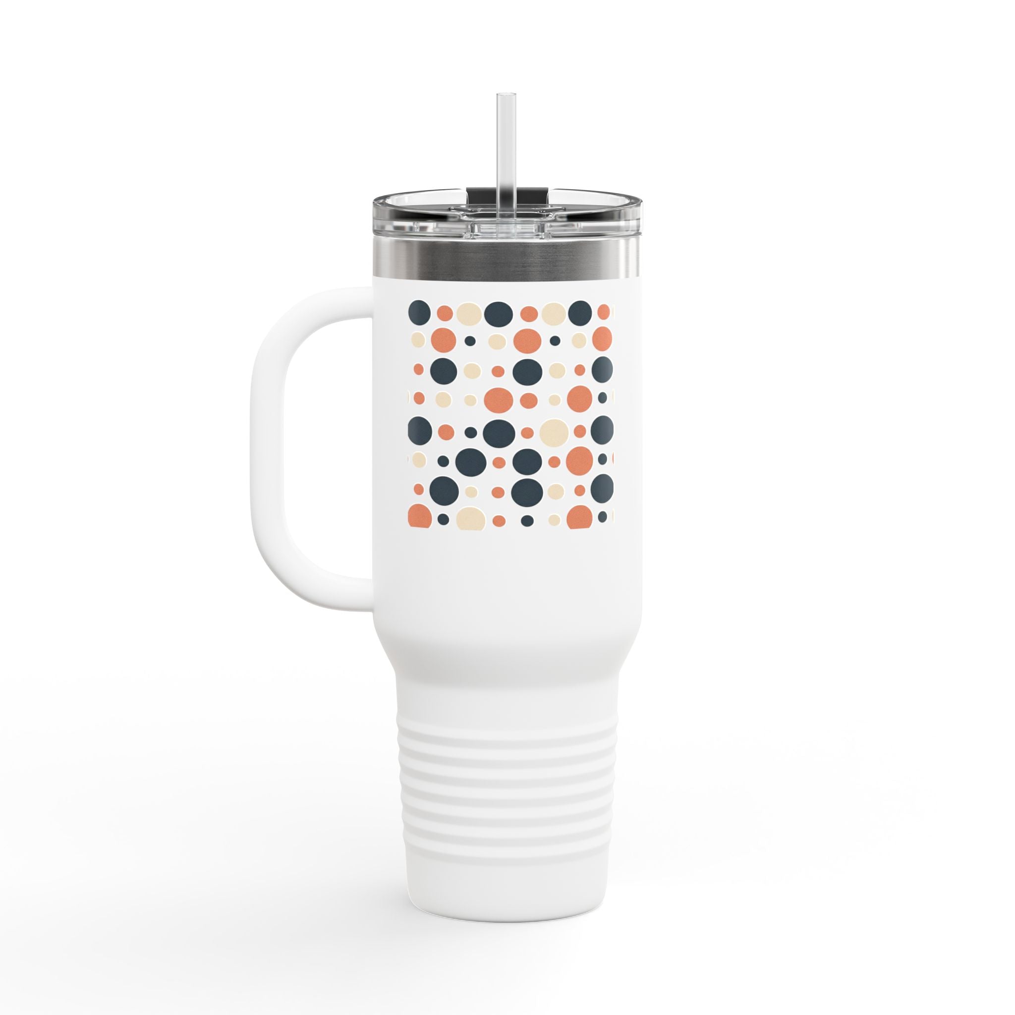 40oz Insulated Travel Mug — 'Opportunities Are Endless' Motivational Galaxy Design