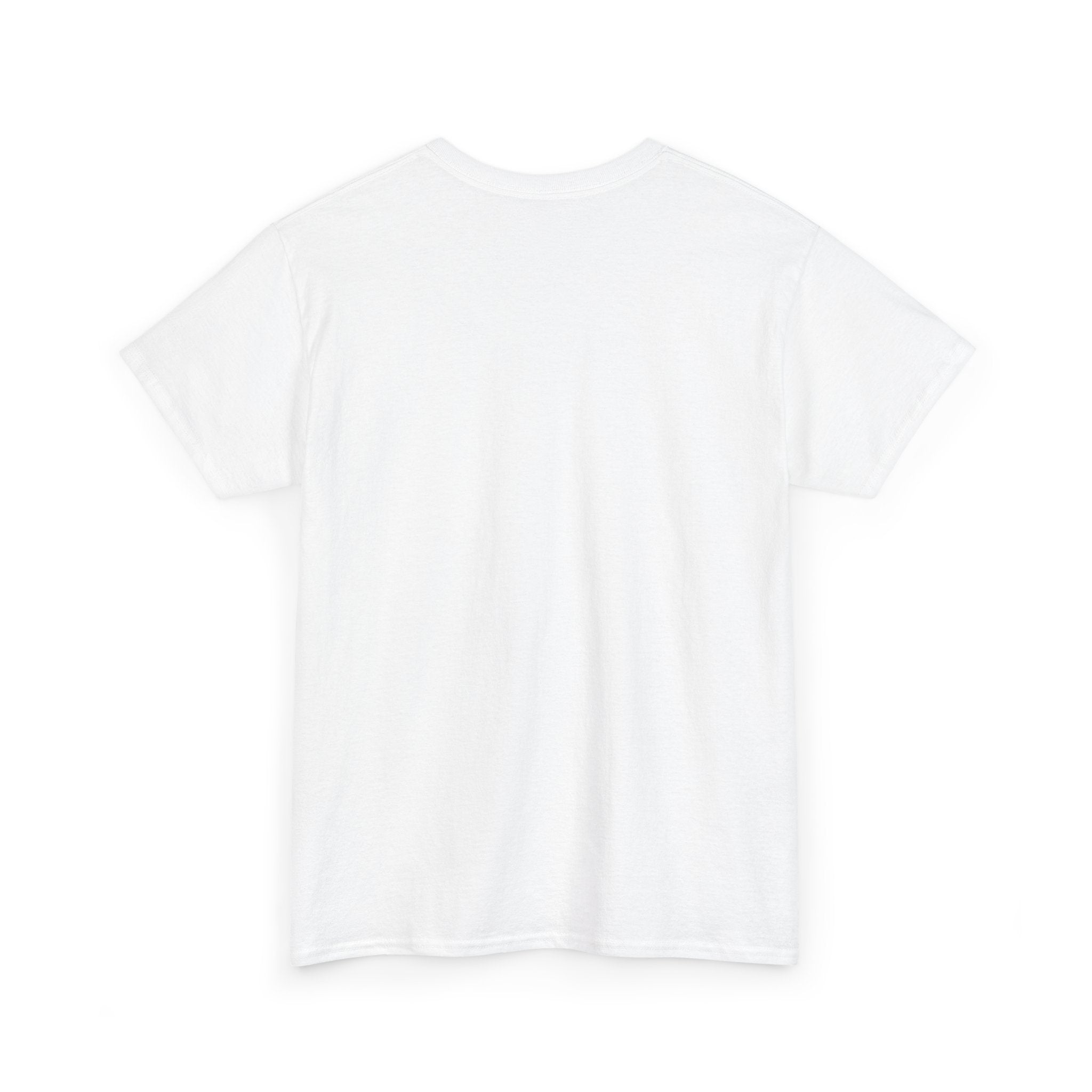Sunset Gradient Logo Tee | Round Retro Badge Graphic