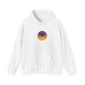 Sunset Logo Hoodie | Retro Gradient Circle Emblem