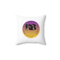 Gradient Circular Logo pillow | Square Pillow