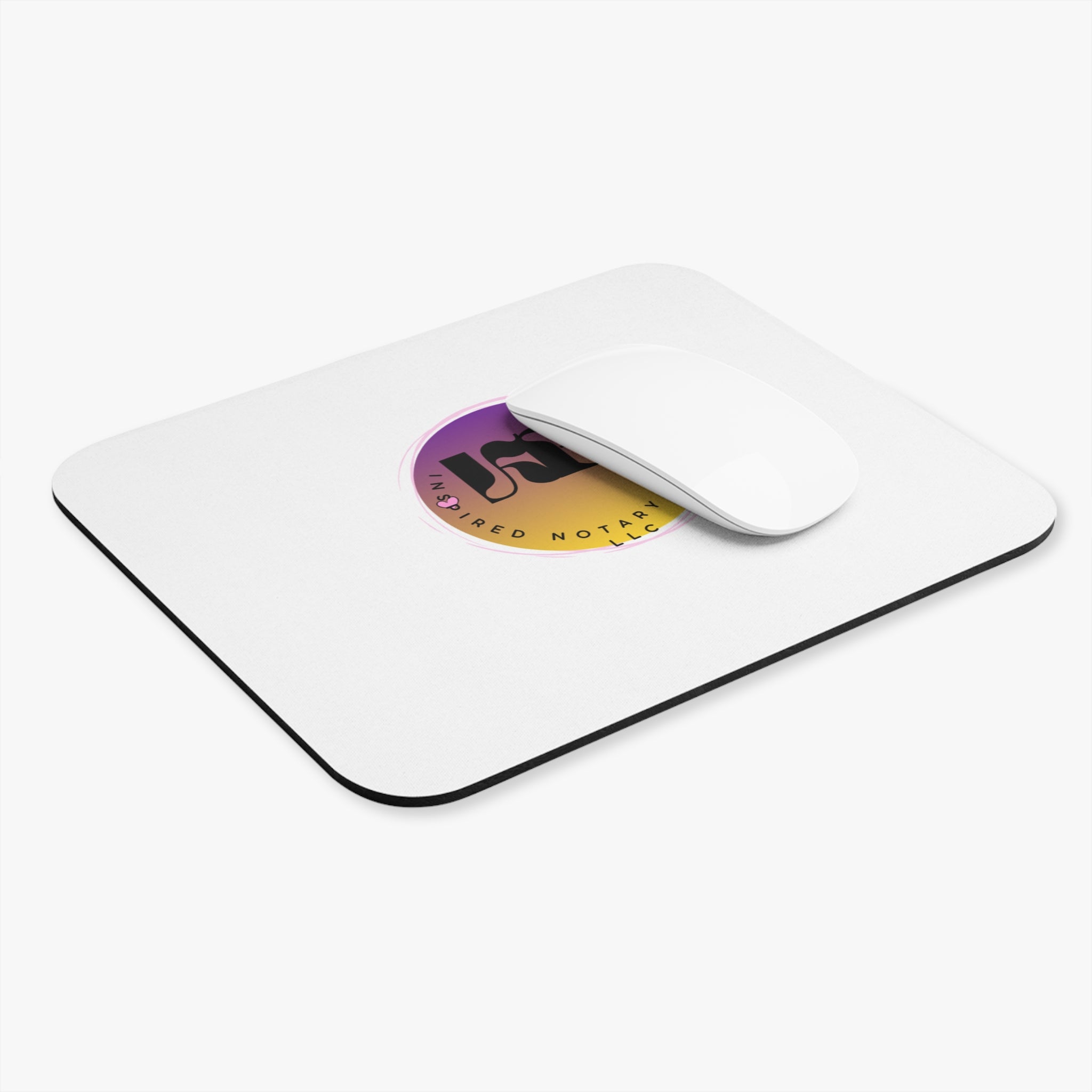 Gradient Circle Logo Mouse Pad | JRB Inspired Notary Services