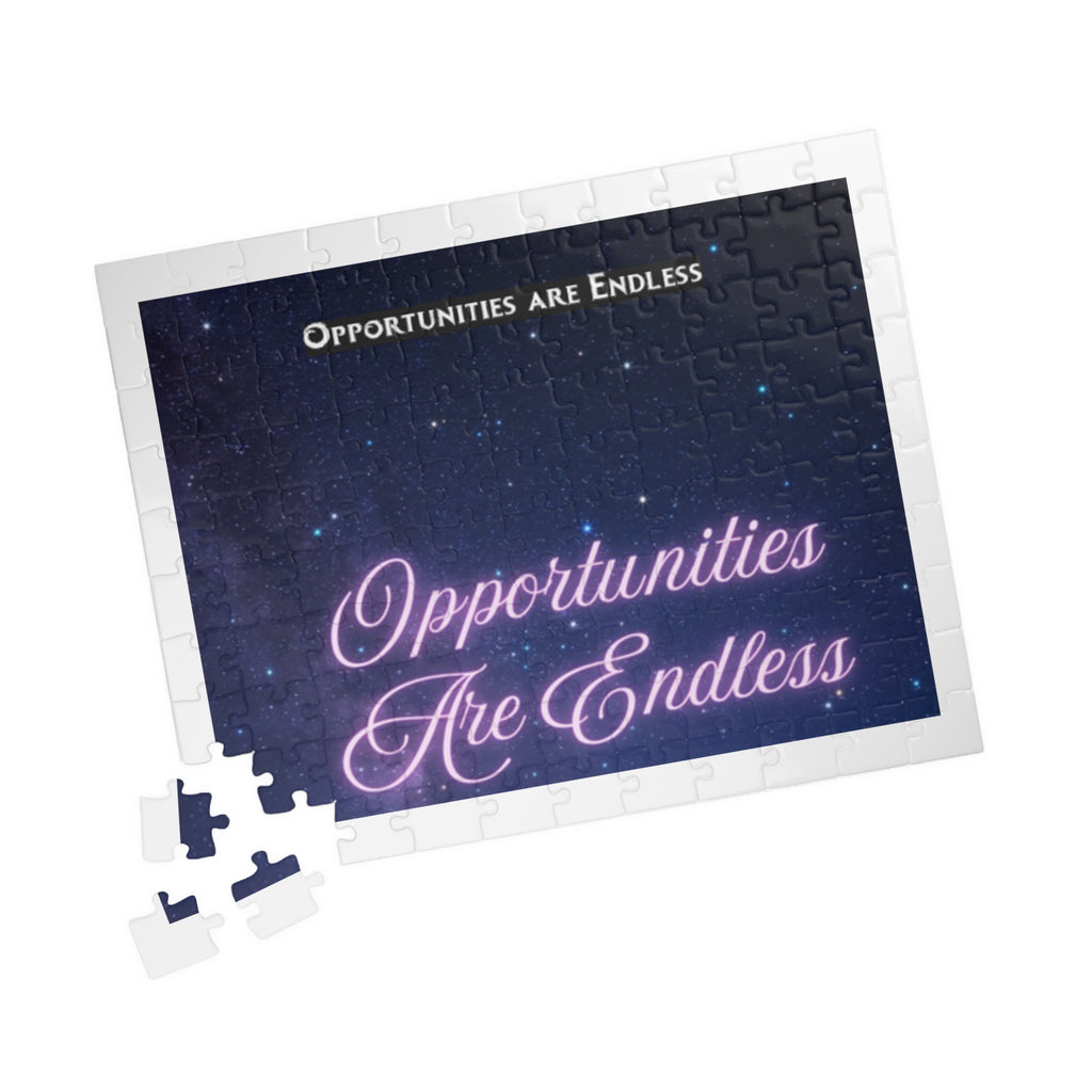 Opportunities Are Endless Puzzle | Motivational Quote Jigsaw