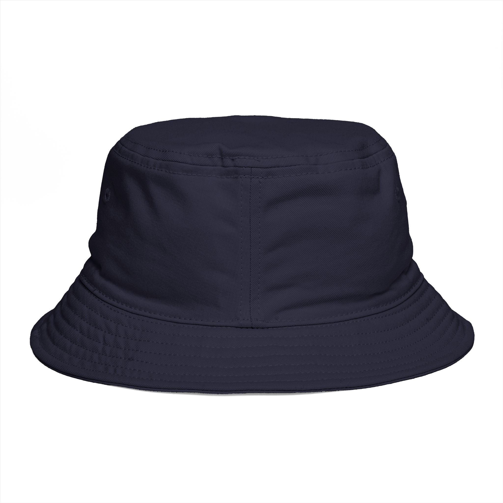 Bucket Hat — Retro Sunset Logo Bucket Hat