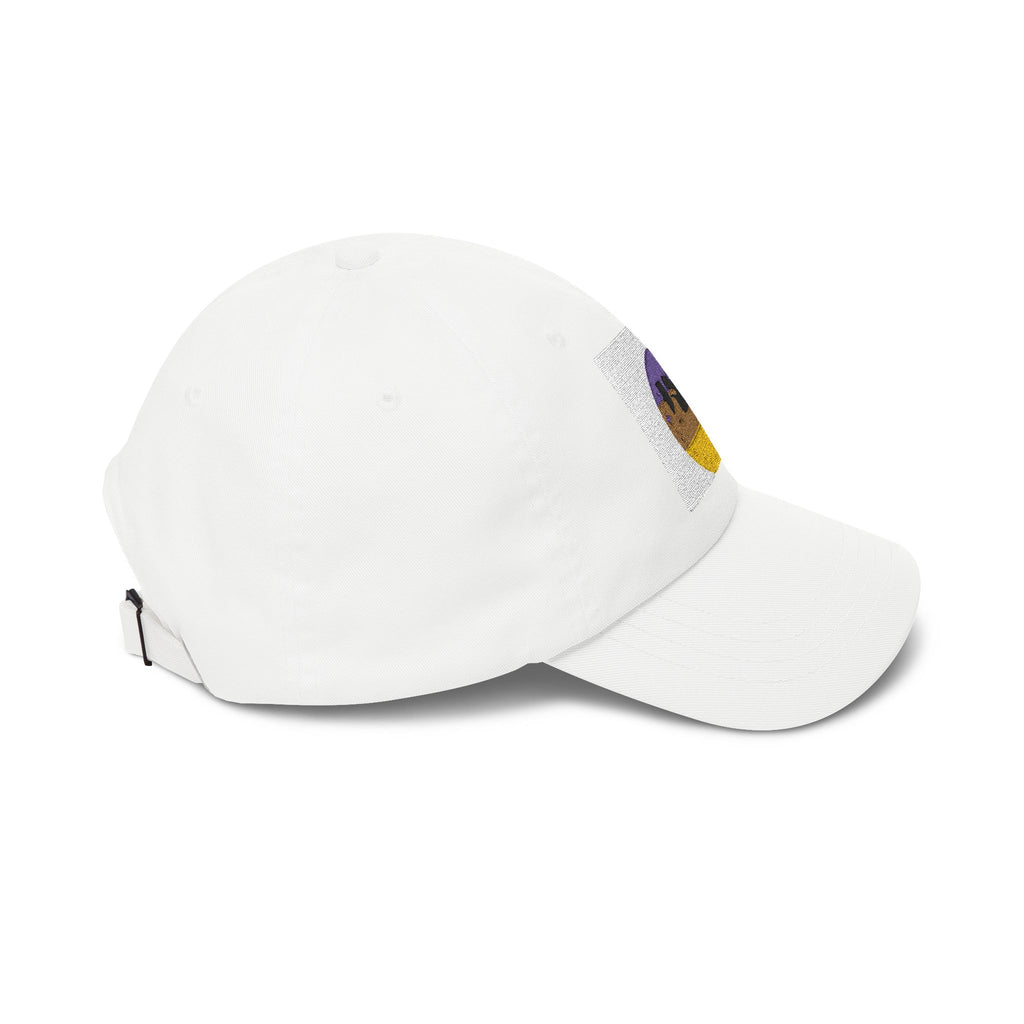 Retro Sunset Surf Circle Classic Dad Cap | Vintage Beach Logo Cap
