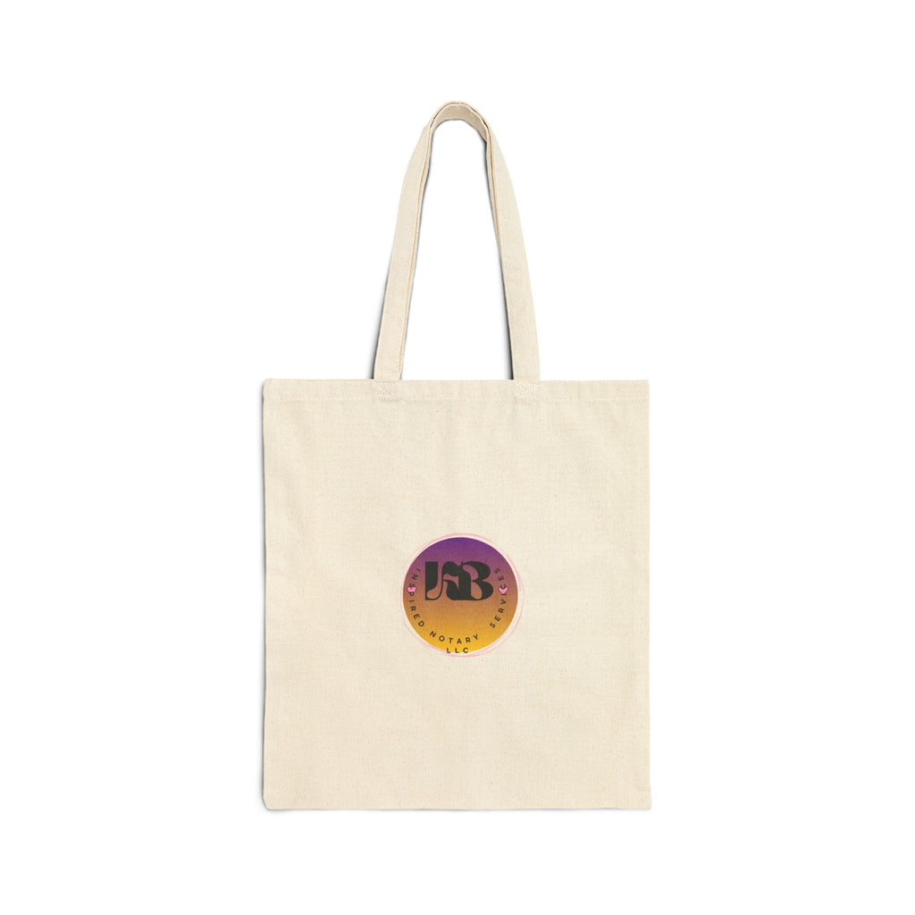 Sunset Gradient Logo tote bag | canvas tote