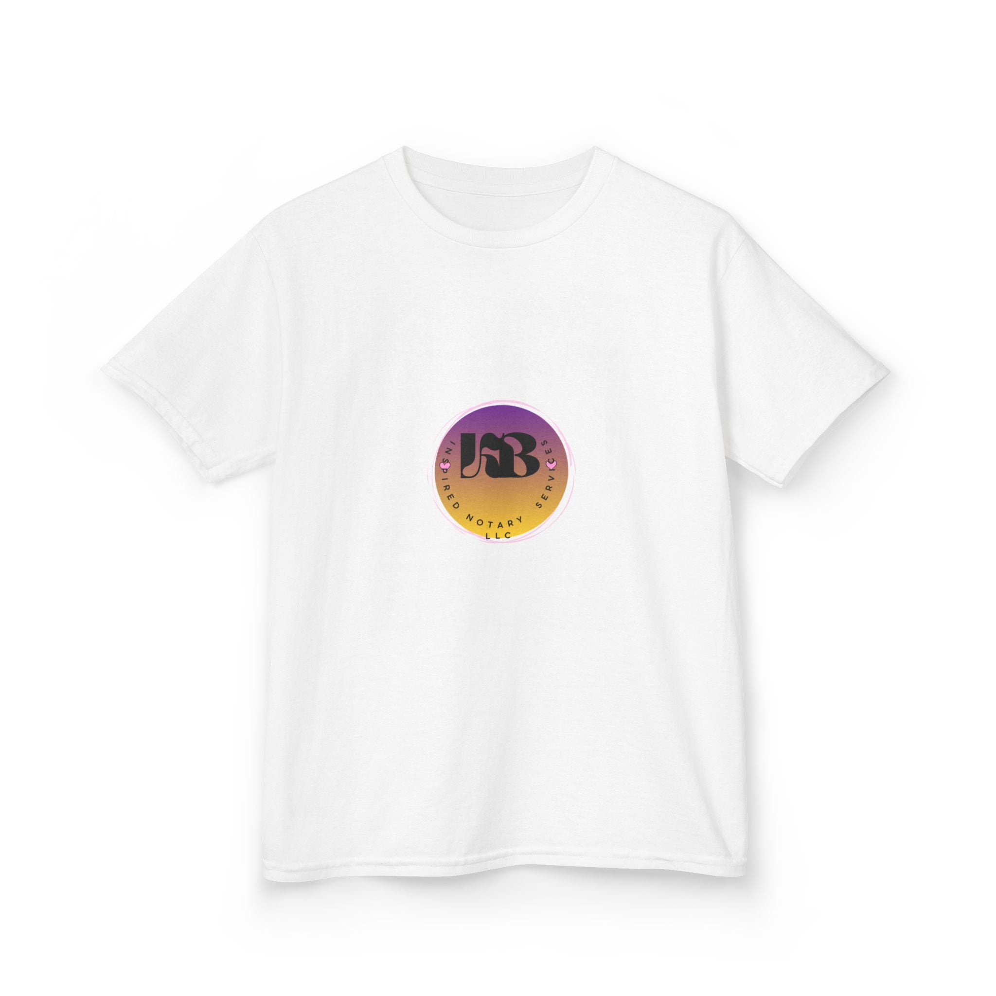 Sunset Circle Logo Kids Tee | Gradient Retro Badge
